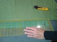 patchwork - cutter rond pour découpe du tissu et règle(10)