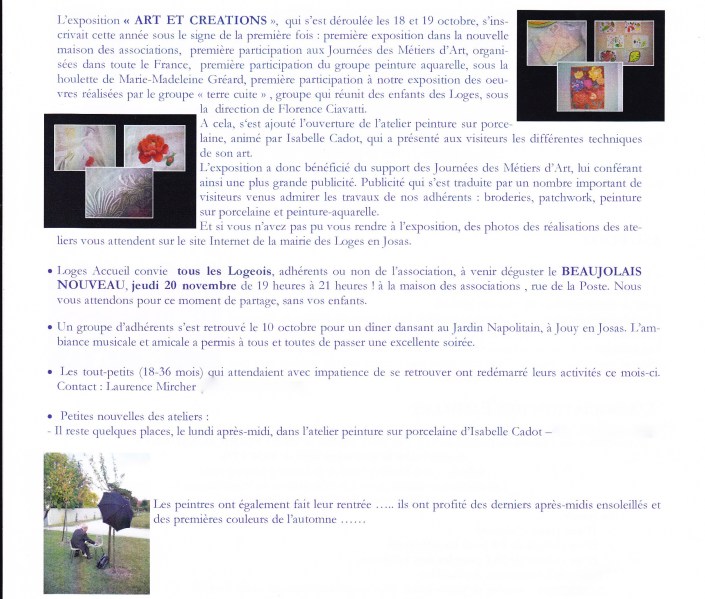 2009 Nouvelles ... expo modofiée